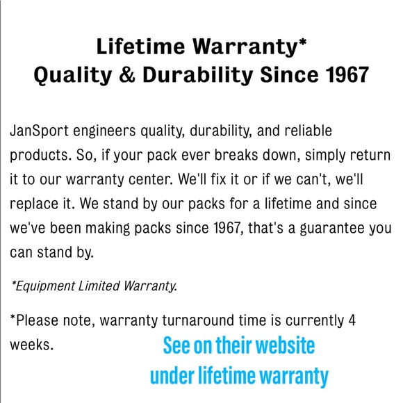 NWOT Limited Edition JanSport Adjustable Padded Shoulders + More - Picture 9 of 10